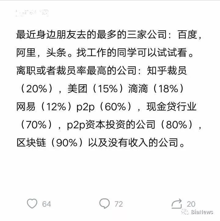 寒冬不言底，裁员成“共识”