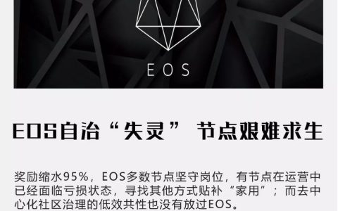 EOS自治“失灵”，节点艰难求生
