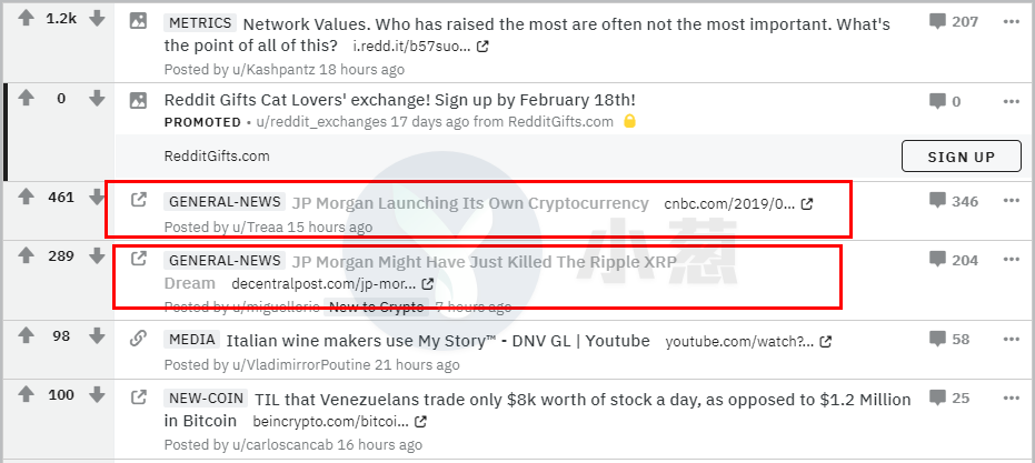 摩根大通发币全网炸锅，网友却向瑞波发慰问函？