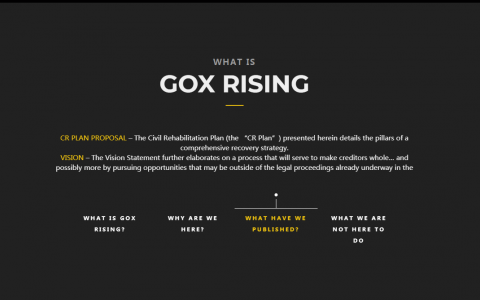 重振Mt.Gox“门头沟”是一场阴谋？