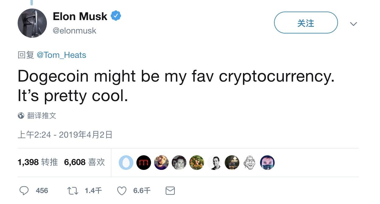 埃隆·马斯克称自己为狗狗币前CEO，真站台还是开愚人节玩笑？