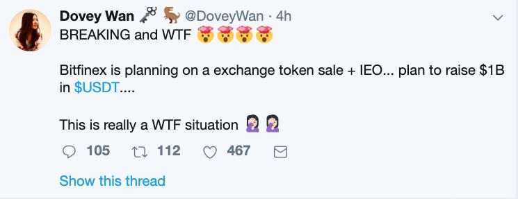 USDT幕后，庄家 Bitfinex 的猫鼠游戏