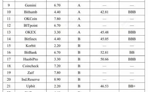 一百家数字货币交易所，谁有牌照？