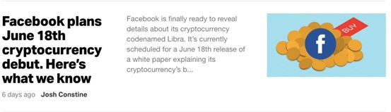 Facebook发币之路