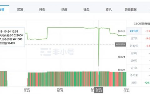 退出当当转身进军区块链 李国庆关联虚拟数字货币CSO已跌月余