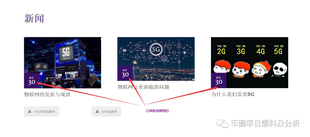 预警！GISC虚假项目，币种简介、白皮书内容均为抄袭！