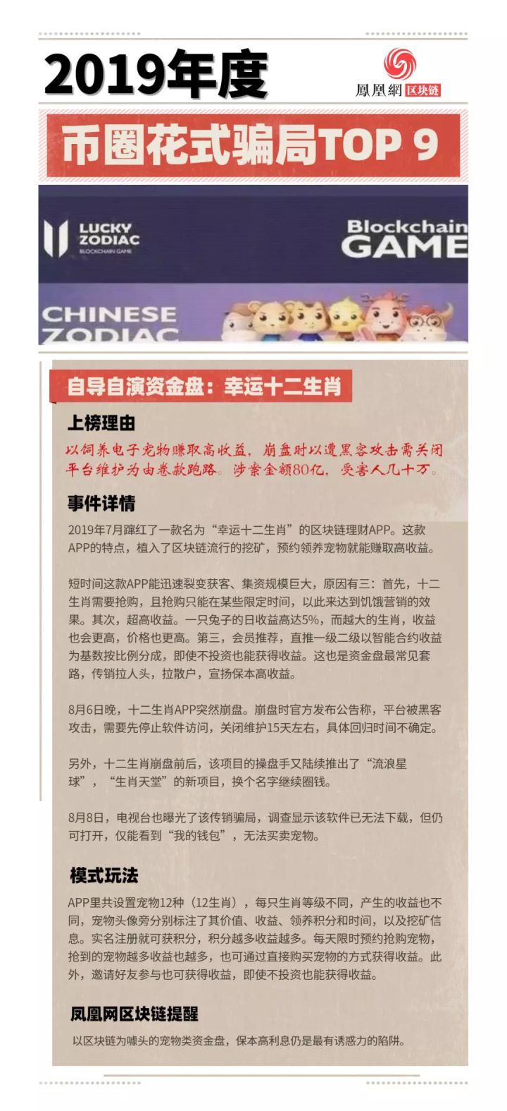 年度盘点 | 2019币圈花式骗局