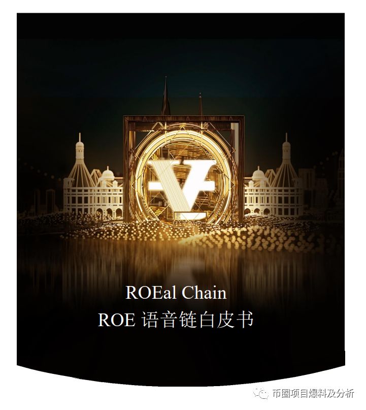 ROE “语音链”虚假项目，币种简介、白皮书均为抄袭，即将上架星客交易所