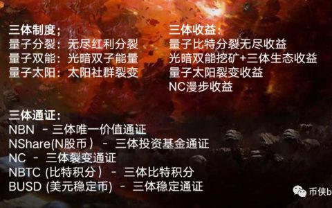 三体公链NBN：我这什么模式都有，你确定不来让我割一刀吗？