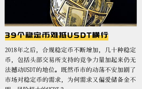 39个稳定币难抵USDT横行