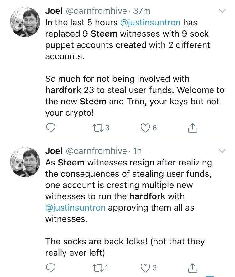 Steem社区矛盾进一步激化，谁动了我的代币？
