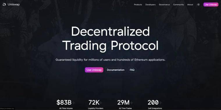 Uniswap竞速:UNI跑赢OKB和HT