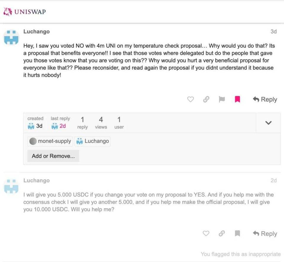 Vitalik：代币投票不应是治理权力下放的唯一合法形式 | 链捕手